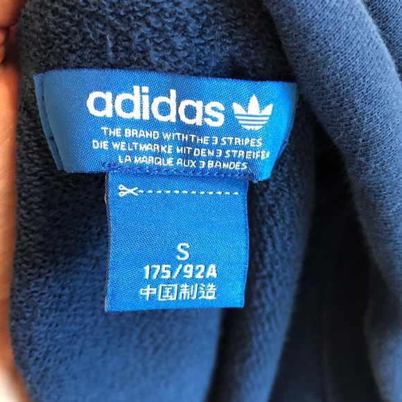 Adidas blue sweatshirt, small - Picture 6 of 6